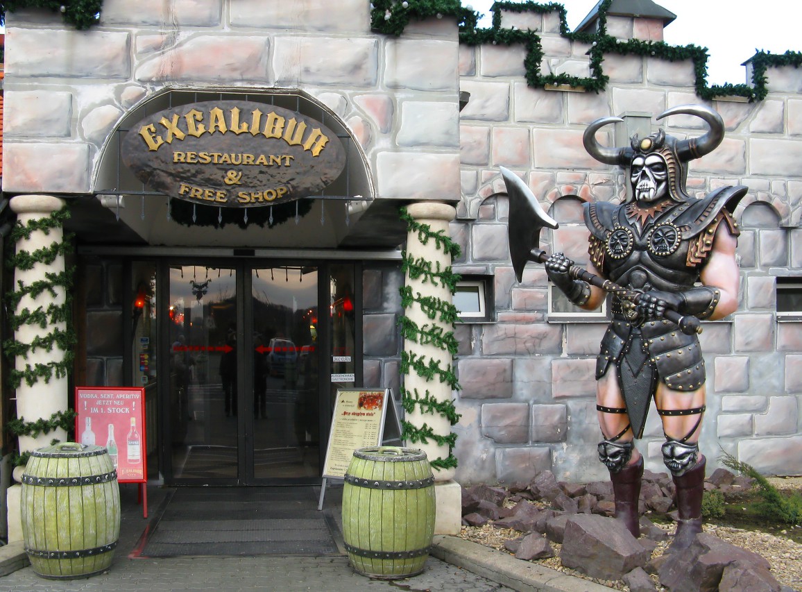Excalibur City shopping and entertainment center, Czechia