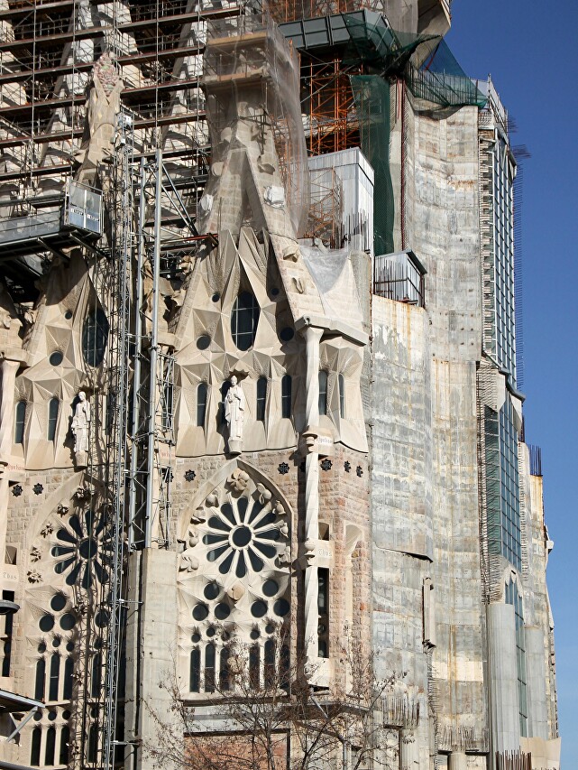Sagrada Família. The Glory Façade