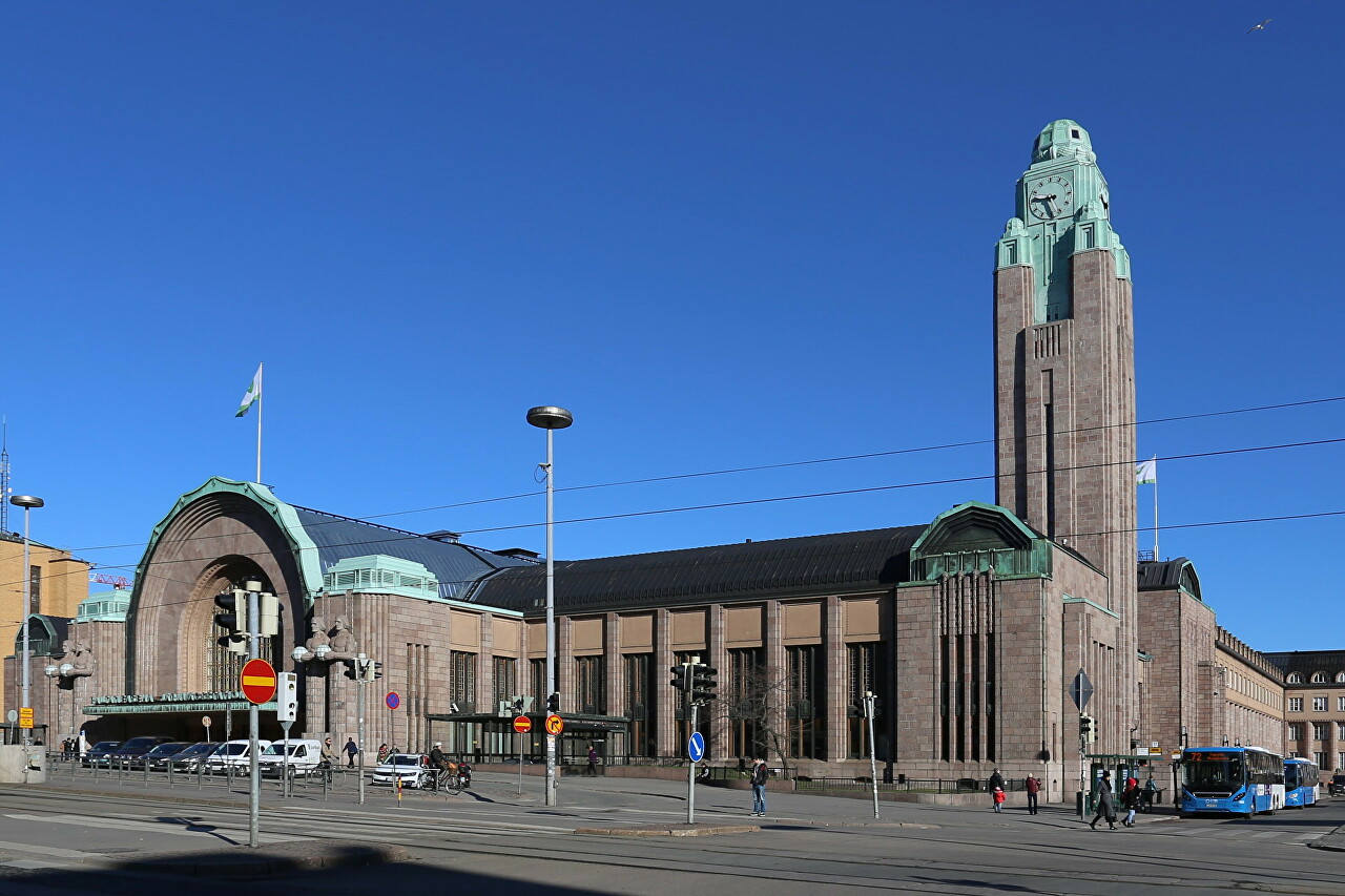 Хельсинки. Центральный вокзал